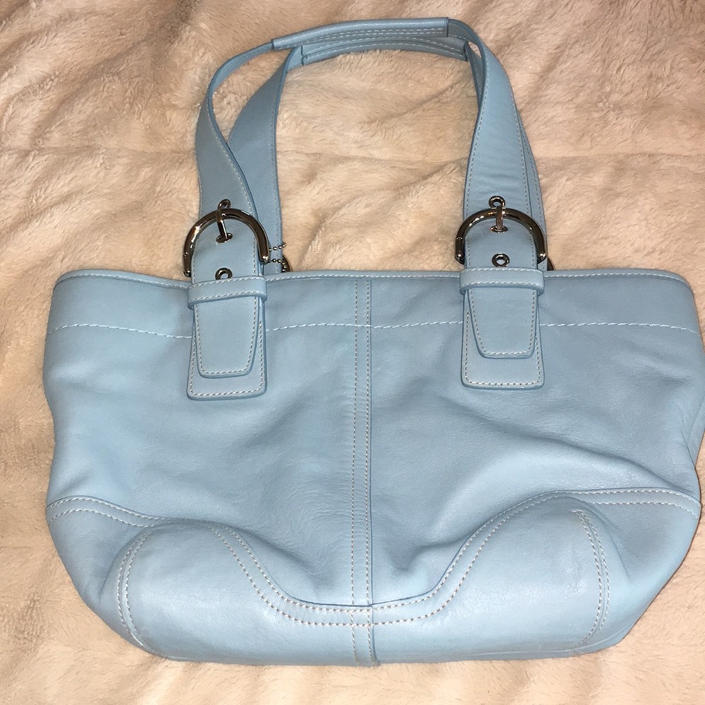 Coach | small leather tote